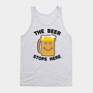 Beer Stops Here Tank Top